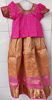 Picture of Pure kanchi pattu lehanga with maggam work blouse 4 to 5 years
