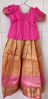 Picture of Pure kanchi pattu lehanga with maggam work blouse 4 to 5 years