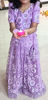 Picture of lavenderembroidery net  lehanga 3-4y