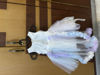 Picture of White dress with tail 1Y