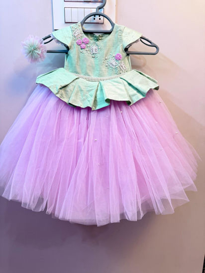 Picture of Couture Peplum dress for 1-2 year old