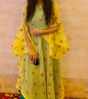 Picture of Yellow Indo-western frock