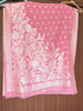 Picture of Soft blush pink saree with delicate weaving