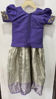 Picture of Kids kanchipattu Lehenga blouse with maggam work 2-4y