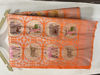 Picture of Orange Banarasi saree never worn with running blouse
