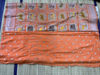 Picture of Orange Banarasi saree never worn with running blouse