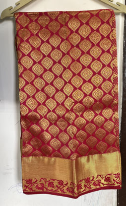 Picture of Powerloom kanchipattu saree self tone combination