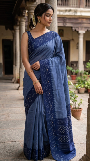 Picture of Pochampally silk saree