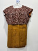 Picture of Plain saree with boat neck blouse