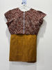 Picture of Plain saree with boat neck blouse