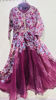 Picture of Magenta Floral Anarkali Dress