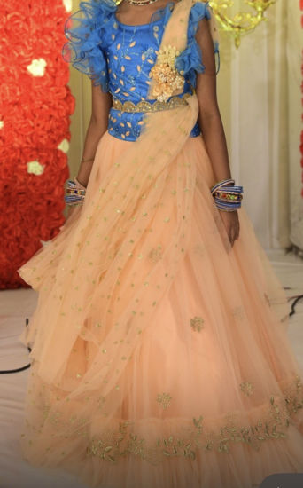 Picture of Fancy party wear frock 8-9Y