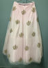 Picture of Pink lehenga with velvet blouse