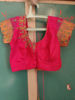 Picture of Pattu saree with maggam blouse