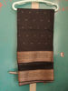 Picture of Black Soft benaras fancy saree