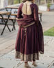 Picture of Narayanpet cotton Anarkali with machine embroidery