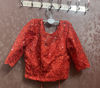 Picture of Red sequin bridal lehenga