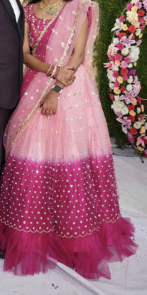 Picture of Bridal reception lehenga
