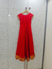 Picture of Red & Gold Maggam Anarkali dress