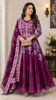 Picture of Magenta Floral Anarkali Dress