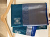 Picture of Kanchi peacock blue with rich  zari saree - new never worn