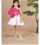 Picture of Party wear off shoulder frock 3-4y