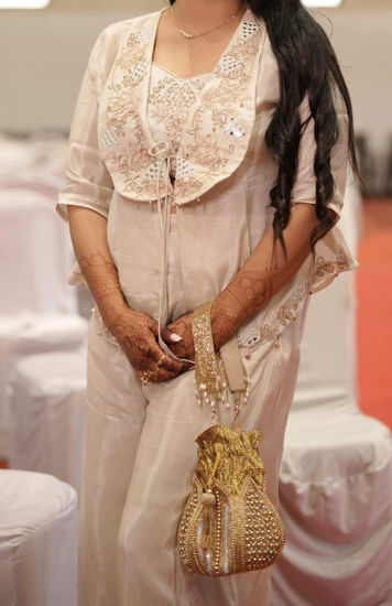 Picture of Tussar Silk coord set