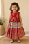 Picture of Kalamkari silk lehanga with banaras blouse 2-3y