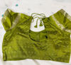 Picture of Wine and mehandi green pattu saree with blouse
