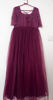 Picture of Designer net frock with cutdana work