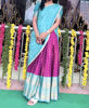 Picture of Kanjivaram semisilk vairavoosi lehenga