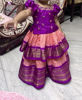 Picture of Semi gadwal double layered lehenga blouse 2-4Y