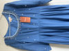 Picture of Blue mul cotton Anarkali set