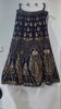 Picture of Velvet zardozi bridal lehanga