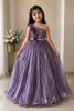 Picture of Lavender Long frock 6-7Y