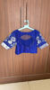 Picture of Mustard Yellow & Purple Peacock Zari Saree