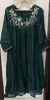 Picture of Green colour Anarkali with duppata (maggam work at neck part)