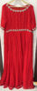 Picture of Red maggam work long frock from boutique