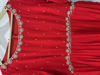 Picture of Red maggam work long frock from boutique