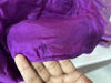 Picture of Purple Banarasi scallop saree with blouse