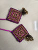 Picture of Aari work silk blouse