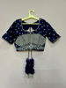Picture of Midnight Azure Embroidered Bridal Lehenga Set