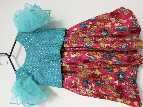 Picture of Kalamkari print croptop 2-3y