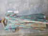 Picture of Sea green satin floral frock