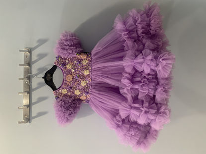 Picture of Lavender Blossom Luxury Party Dress 1y