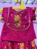 Picture of Floral embroidery lehenga 1y