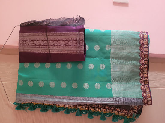 Picture of New Pure silk mark certified saree