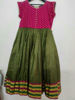 Picture of Green and pink frock