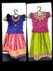 Picture of Maggam work pattu pavadas 1-3y