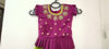 Picture of Maggam work pattu pavadas 1-3y